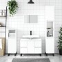Armario de baño madera de ingeniería blanco 30x30x100 cm de vidaXL, Tocadores de baño - Ref: Foro24-831564, Precio: 62,51 €, ...