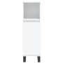 Armario de baño madera de ingeniería blanco 30x30x100 cm de vidaXL, Tocadores de baño - Ref: Foro24-831564, Precio: 62,51 €, ...