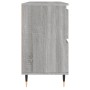 Mueble de baño madera de ingeniería gris Sonoma 80x33x60 cm de vidaXL, Tocadores de baño - Ref: Foro24-831650, Precio: 76,07 ...