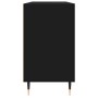 Mueble de baño madera de ingeniería negro 80x33x60 cm de vidaXL, Tocadores de baño - Ref: Foro24-831621, Precio: 55,13 €, Des...