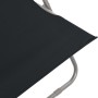 Sillas de playa plegables 2 unidades acero y tela oxford negra en Sillas de jardín | Comprar online en Foru.es