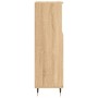 Armario de baño madera contrachapada roble Sonoma 30x30x100 cm de vidaXL, Tocadores de baño - Ref: Foro24-831551, Precio: 58,...