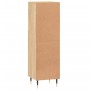 Armario de baño madera contrachapada roble Sonoma 30x30x100 cm de vidaXL, Tocadores de baño - Ref: Foro24-831551, Precio: 58,...
