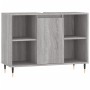 Mueble de baño madera de ingeniería gris Sonoma 80x33x60 cm de vidaXL, Tocadores de baño - Ref: Foro24-831626, Precio: 60,77 ...