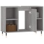 Mueble de baño madera de ingeniería gris Sonoma 80x33x60 cm de vidaXL, Tocadores de baño - Ref: Foro24-831626, Precio: 60,77 ...
