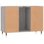 Mueble de baño madera de ingeniería gris Sonoma 80x33x60 cm de vidaXL, Tocadores de baño - Ref: Foro24-831626, Precio: 60,77 ...
