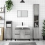 Mueble de baño madera de ingeniería gris Sonoma 80x33x60 cm de vidaXL, Tocadores de baño - Ref: Foro24-831666, Precio: 80,19 ...