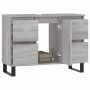 Mueble de baño madera de ingeniería gris Sonoma 80x33x60 cm de vidaXL, Tocadores de baño - Ref: Foro24-831666, Precio: 80,19 ...