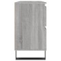 Mueble de baño madera de ingeniería gris Sonoma 80x33x60 cm de vidaXL, Tocadores de baño - Ref: Foro24-831666, Precio: 80,19 ...