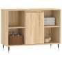 Mueble de baño madera de ingeniería roble Sonoma 80x33x60 cm de vidaXL, Tocadores de baño - Ref: Foro24-831623, Precio: 61,11...