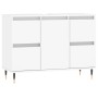 Mueble de baño madera de ingeniería blanco 80x33x60 cm de vidaXL, Tocadores de baño - Ref: Foro24-831644, Precio: 80,13 €, De...