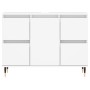 Mueble de baño madera de ingeniería blanco 80x33x60 cm de vidaXL, Tocadores de baño - Ref: Foro24-831644, Precio: 80,13 €, De...
