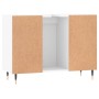 Mueble de baño madera de ingeniería blanco 80x33x60 cm de vidaXL, Tocadores de baño - Ref: Foro24-831644, Precio: 80,13 €, De...