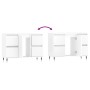 Mueble de baño madera de ingeniería blanco 80x33x60 cm de vidaXL, Tocadores de baño - Ref: Foro24-831644, Precio: 80,13 €, De...