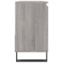 Armario de baño madera contrachapada gris Sonoma 65x33x60 cm de vidaXL, Tocadores de baño - Ref: Foro24-831618, Precio: 81,65...