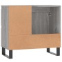 Armario de baño madera contrachapada gris Sonoma 65x33x60 cm de vidaXL, Tocadores de baño - Ref: Foro24-831618, Precio: 81,65...