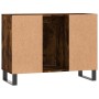 Mueble de baño madera de ingeniería roble ahumado 80x33x60 cm de vidaXL, Tocadores de baño - Ref: Foro24-831641, Precio: 74,9...