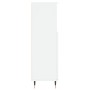 Armario de baño madera de ingeniería blanco 30x30x100 cm de vidaXL, Tocadores de baño - Ref: Foro24-831548, Precio: 44,61 €, ...