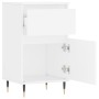 Aparadores 2 uds madera de ingeniería blanco 40x35x70 cm de vidaXL, Aparadores - Ref: Foro24-831133, Precio: 74,09 €, Descuen...