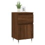Aparadores 2 uds madera de ingeniería marrón roble 40x35x70 cm de vidaXL, Aparadores - Ref: Foro24-831147, Precio: 62,88 €, D...