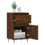 Aparadores 2 uds madera de ingeniería marrón roble 40x35x70 cm de vidaXL, Aparadores - Ref: Foro24-831147, Precio: 62,88 €, D...