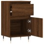 Aparadores 2 uds madera de ingeniería marrón roble 40x35x70 cm de vidaXL, Aparadores - Ref: Foro24-831147, Precio: 62,88 €, D...