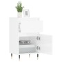 Aparadores 2 uds madera de ingeniería blanco brillo 40x35x70 cm de vidaXL, Aparadores - Ref: Foro24-831137, Precio: 66,99 €, ...