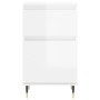 Aparadores 2 uds madera de ingeniería blanco brillo 40x35x70 cm de vidaXL, Aparadores - Ref: Foro24-831137, Precio: 66,99 €, ...