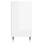 Aparadores 2 uds madera de ingeniería blanco brillo 40x35x70 cm de vidaXL, Aparadores - Ref: Foro24-831137, Precio: 66,99 €, ...