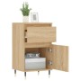 Aparadores 2 uds madera de ingeniería roble Sonoma 40x35x70 cm de vidaXL, Aparadores - Ref: Foro24-831139, Precio: 64,41 €, D...