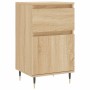 Aparadores 2 uds madera de ingeniería roble Sonoma 40x35x70 cm de vidaXL, Aparadores - Ref: Foro24-831139, Precio: 64,41 €, D...