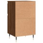 Aparador madera de ingeniería marrón roble 40x35x70 cm de vidaXL, Aparadores - Ref: Foro24-831146, Precio: 49,94 €, Descuento: %