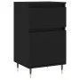 2 black engineered wood sideboards 40x35x70 cm by vidaXL, Sideboards - Ref: Foro24-831135, Price: 89,20 €, Discount: %