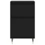 2 black engineered wood sideboards 40x35x70 cm by vidaXL, Sideboards - Ref: Foro24-831135, Price: 89,20 €, Discount: %