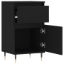 Aparadores 2 uds madera de ingeniería negro 40x35x70 cm de vidaXL, Aparadores - Ref: Foro24-831135, Precio: 90,31 €, Descuent...