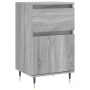 Aparadores 2 uds madera de ingeniería gris Sonoma 40x35x70 cm de vidaXL, Aparadores - Ref: Foro24-831145, Precio: 66,62 €, De...
