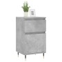 Aparadores 2 uds madera de ingeniería gris hormigón 40x35x70 cm de vidaXL, Aparadores - Ref: Foro24-831141, Precio: 64,49 €, ...