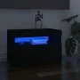 Muebles de TV con luces LED 2 uds negro 60x35x40 cm de vidaXL, Muebles TV - Ref: Foro24-804412, Precio: 72,48 €, Descuento: %