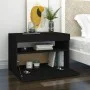 Muebles de TV con luces LED 2 uds negro 60x35x40 cm de vidaXL, Muebles TV - Ref: Foro24-804412, Precio: 72,48 €, Descuento: %