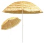 Sombrilla de playa estilo Hawaii natural 300 cm en Sombrillas | Comprar online en Foru.es