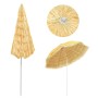 Sombrilla de playa estilo Hawaii natural 300 cm en Sombrillas | Comprar online en Foru.es