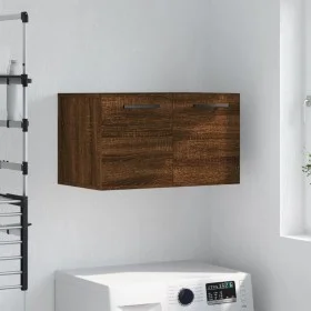Oak brown engineered wood wall cabinet 60x36.5x35 cm by vidaXL, Lockers and storage cabinets - Ref: Foro24-830051, Price: 41,...