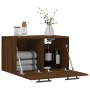 Armario de pared madera ingeniería marrón roble 60x36,5x35 cm de vidaXL, Taquillas y armarios de almacenamiento - Ref: Foro24...