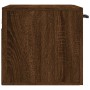 Armario de pared madera ingeniería marrón roble 60x36,5x35 cm de vidaXL, Taquillas y armarios de almacenamiento - Ref: Foro24...