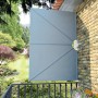 Toldo lateral plegable terraza gris 240x160 cm en Sombrillas | Comprar online en Foru.es