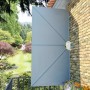 Toldo lateral plegable terraza gris 300x150 cm en Sombrillas | Comprar online en Foru.es