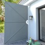 Toldo lateral plegable terraza gris 300x200 cm en Sombrillas | Comprar online en Foru.es