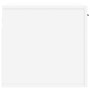 Armario de pared madera de ingeniería blanco 60x36,5x35 cm de vidaXL, Taquillas y armarios de almacenamiento - Ref: Foro24-83...
