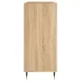 Scheibenschrank aus Sonoma-Eichensperrholz, 84,5 x 38 x 89 cm von vidaXL, CD- und DVD-Speicher - Ref: Foro24-831767, Preis: 7...