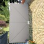Toldo lateral plegable terraza color crema 400x200 cm en Sombrillas | Comprar online en Foru.es